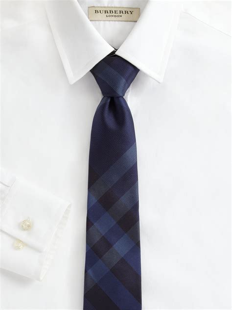 burberry tie with navy suit|Burberry ties on sale.